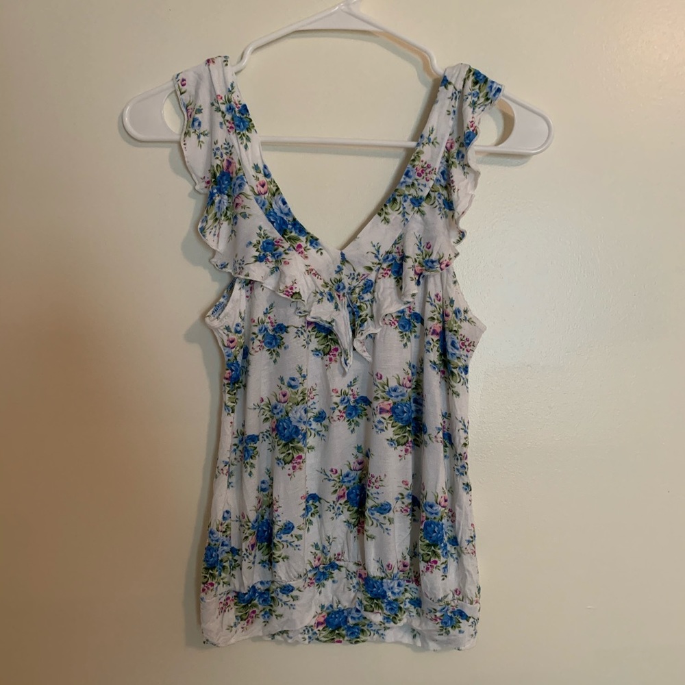 GRACIE - Floral Tank Top XS